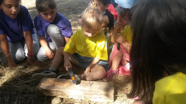 Jeux d'enfants à Escayre (38)