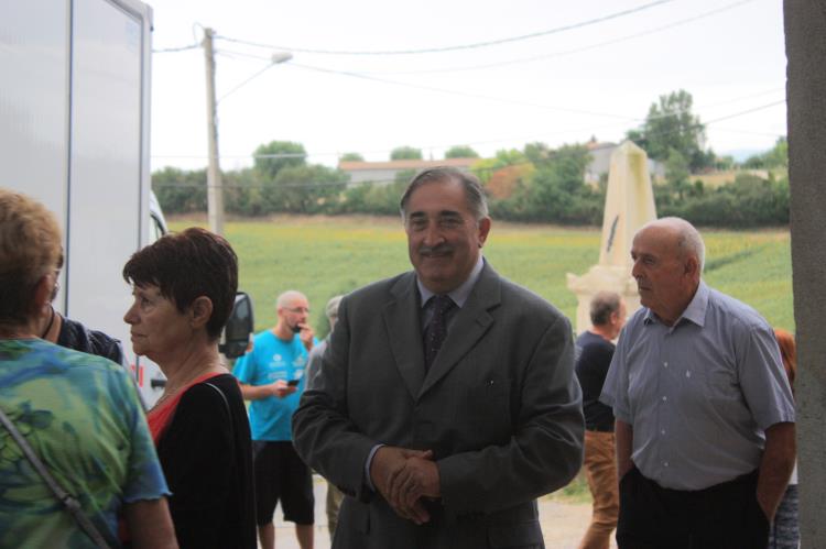 Inauguration des travaux d'Escayre (38)