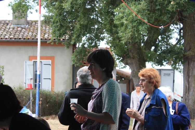 Inauguration des travaux d'Escayre (82)